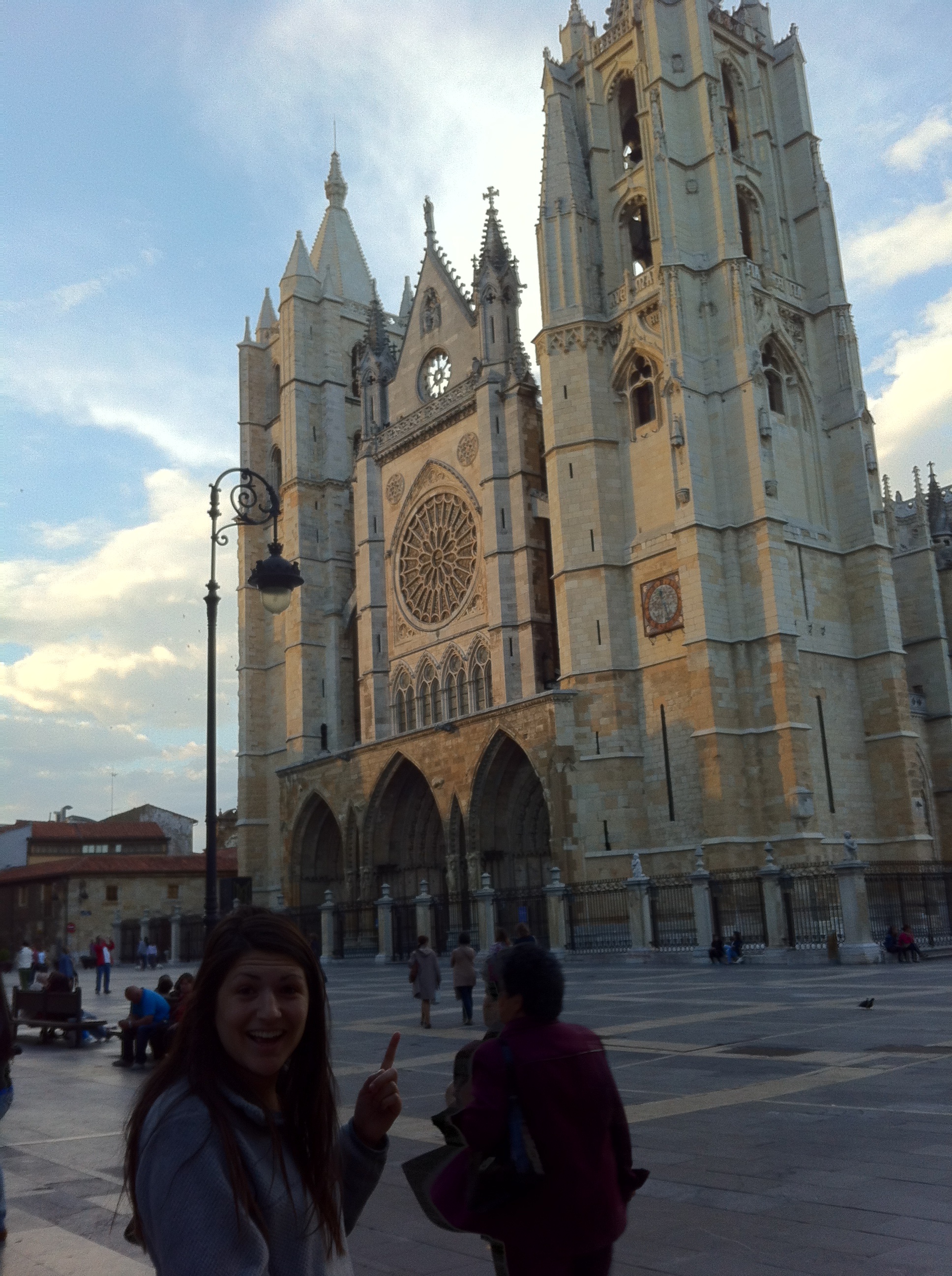 Cathedral de Leon and the Camino Credential