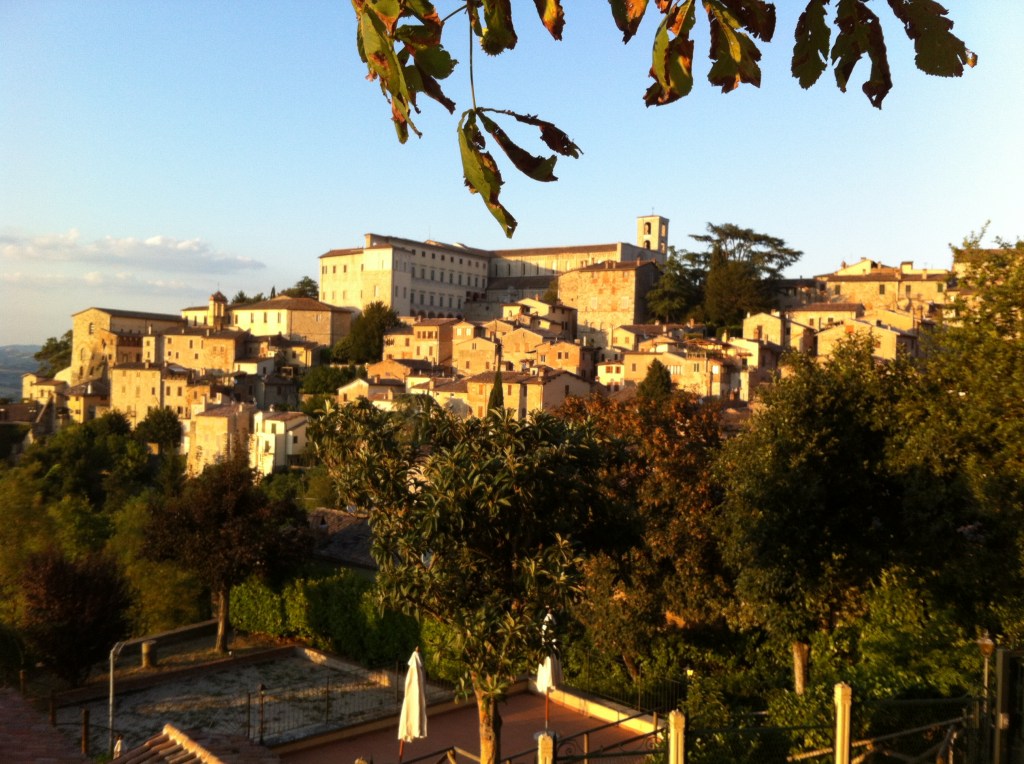 Beautiful hilltop Todi, Itally