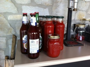 Conserva...tomatoes for winter